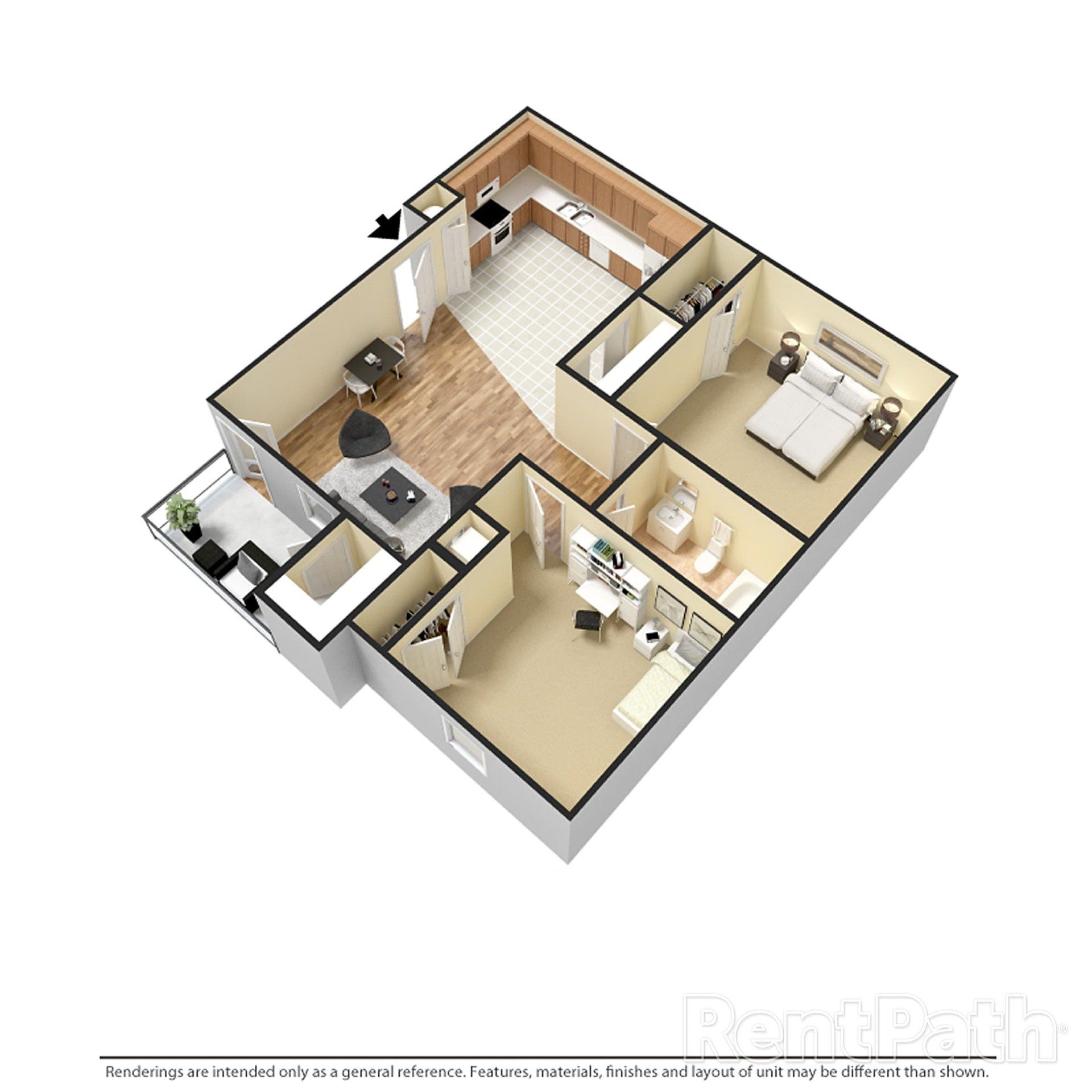 Floor Plans 2 x 1