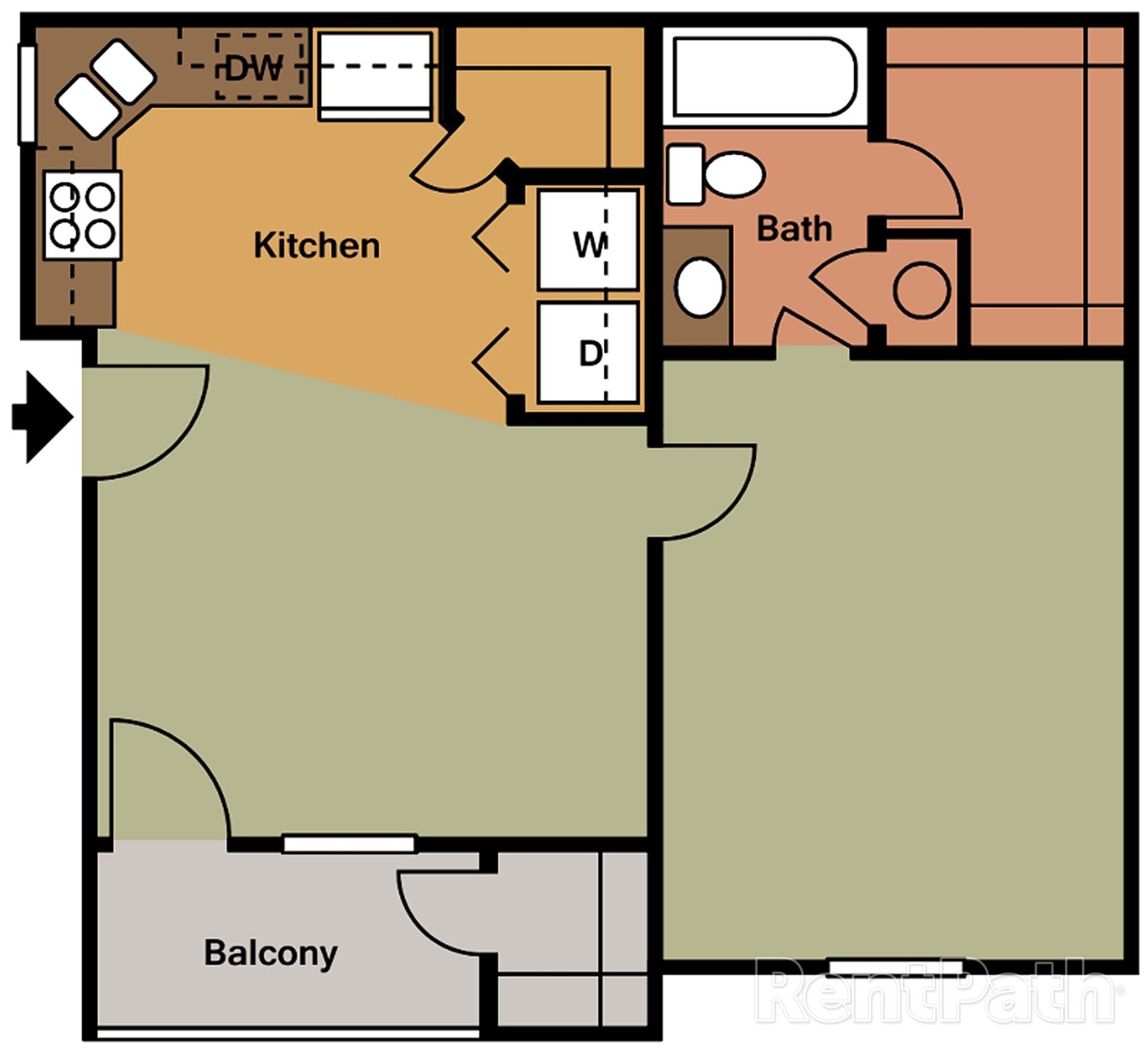 Floor Plans 1 x 1