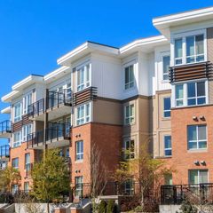 modern apartment building