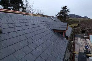 Experienced slate roof
