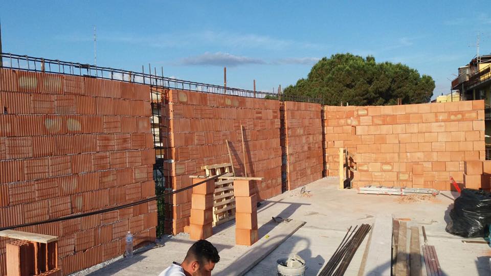 muro di mattoni