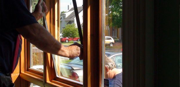 wood window siding installation