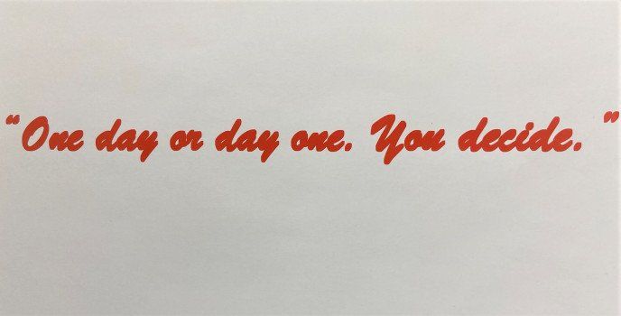 One Day or Day One, You Decide — Park Ridge, IL — Athans and Associates