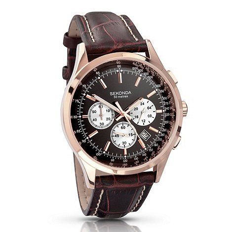 leather watch