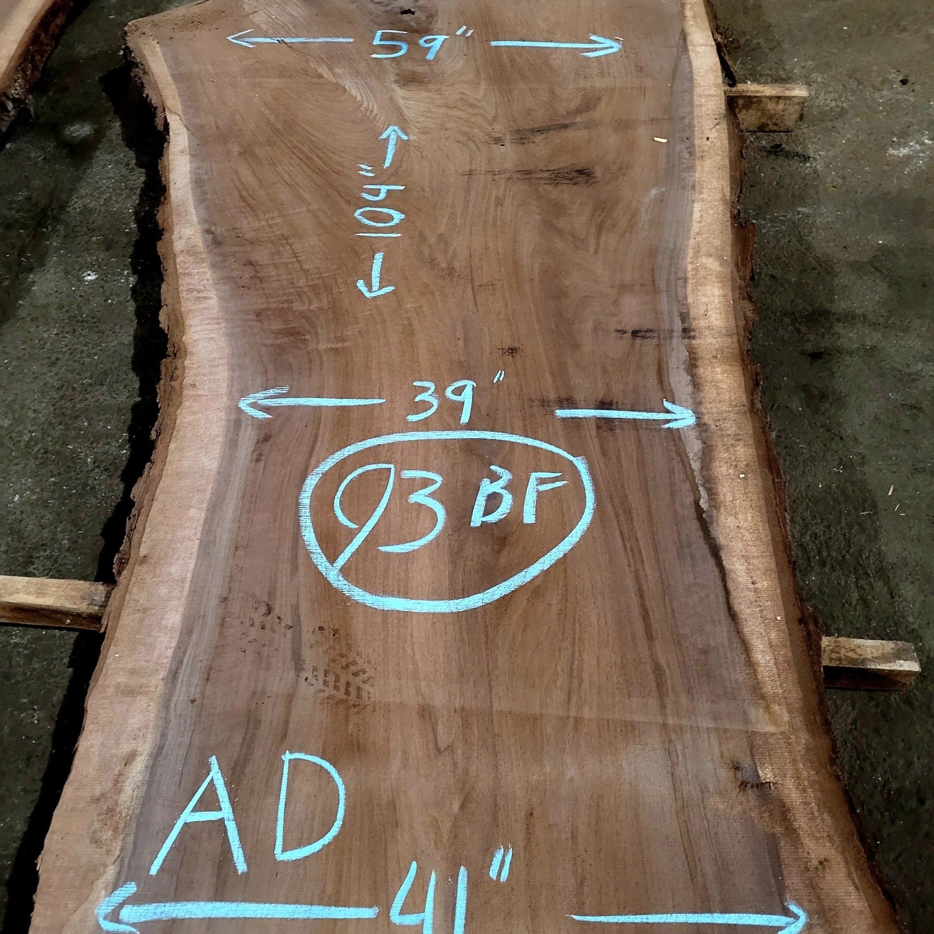 black walnut slabs