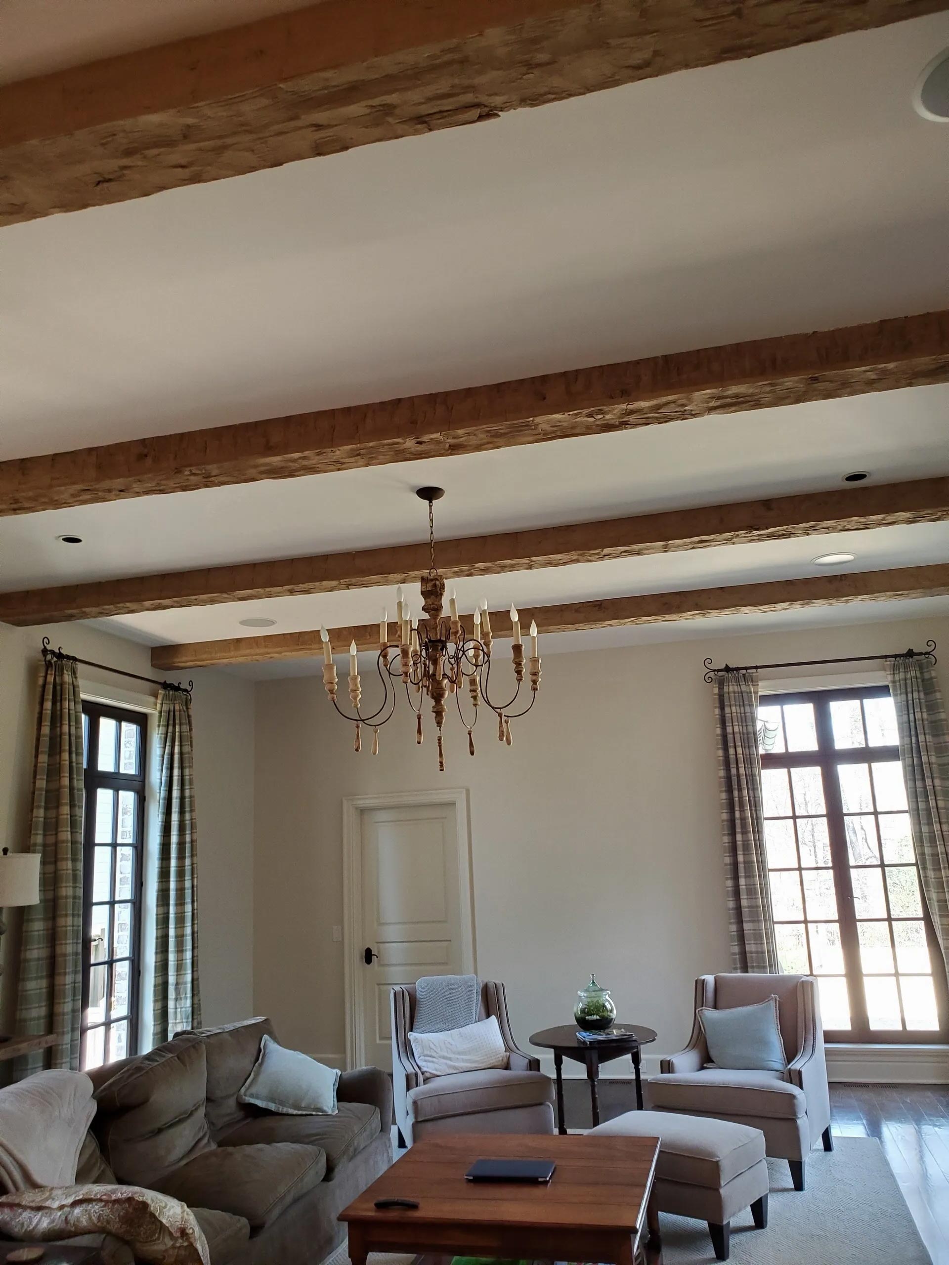 Hand Hewn Beams