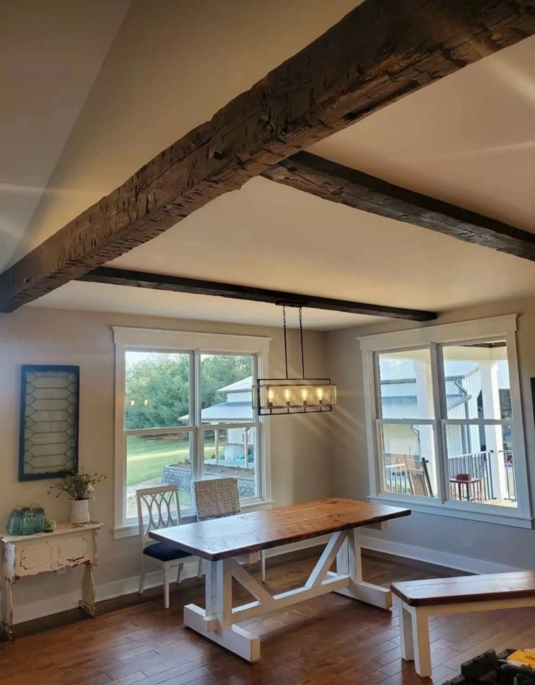 Hand Hewn Beams