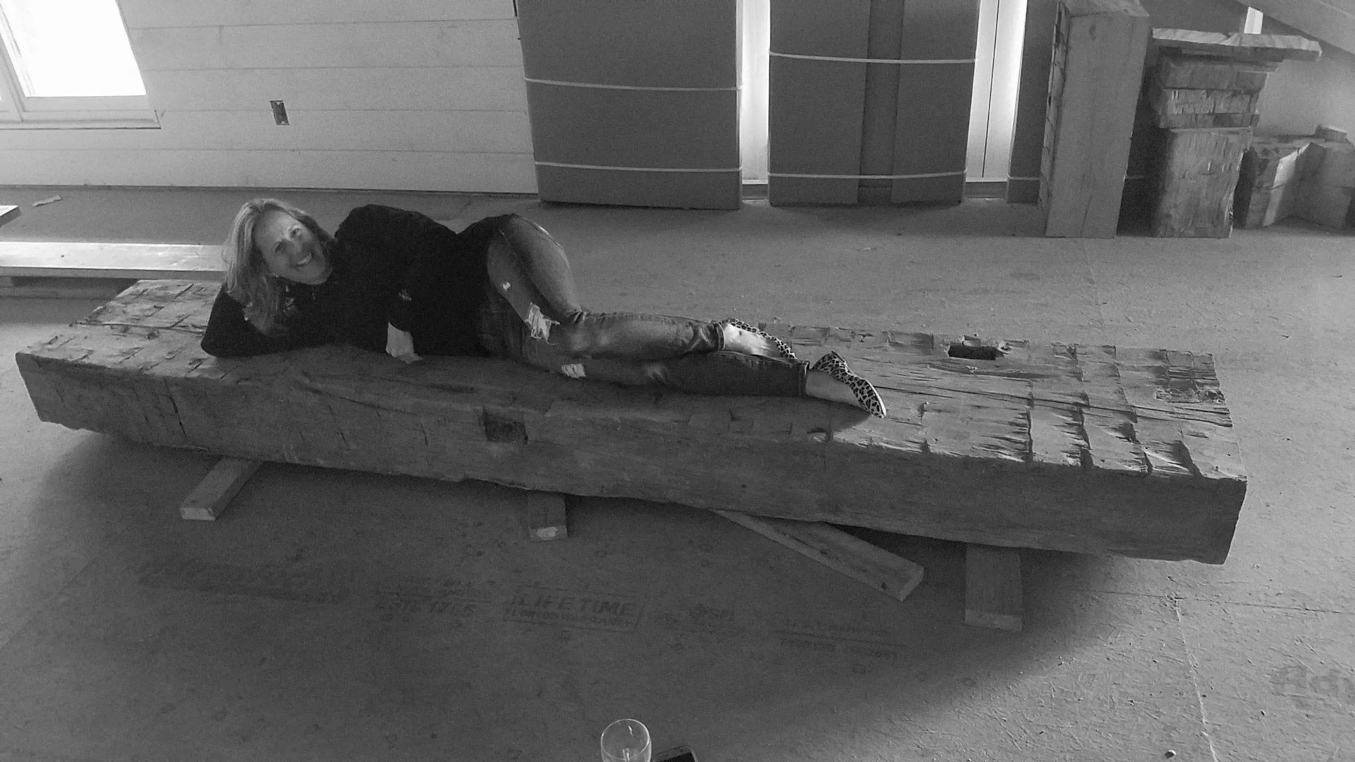 Hand Hewn Beams