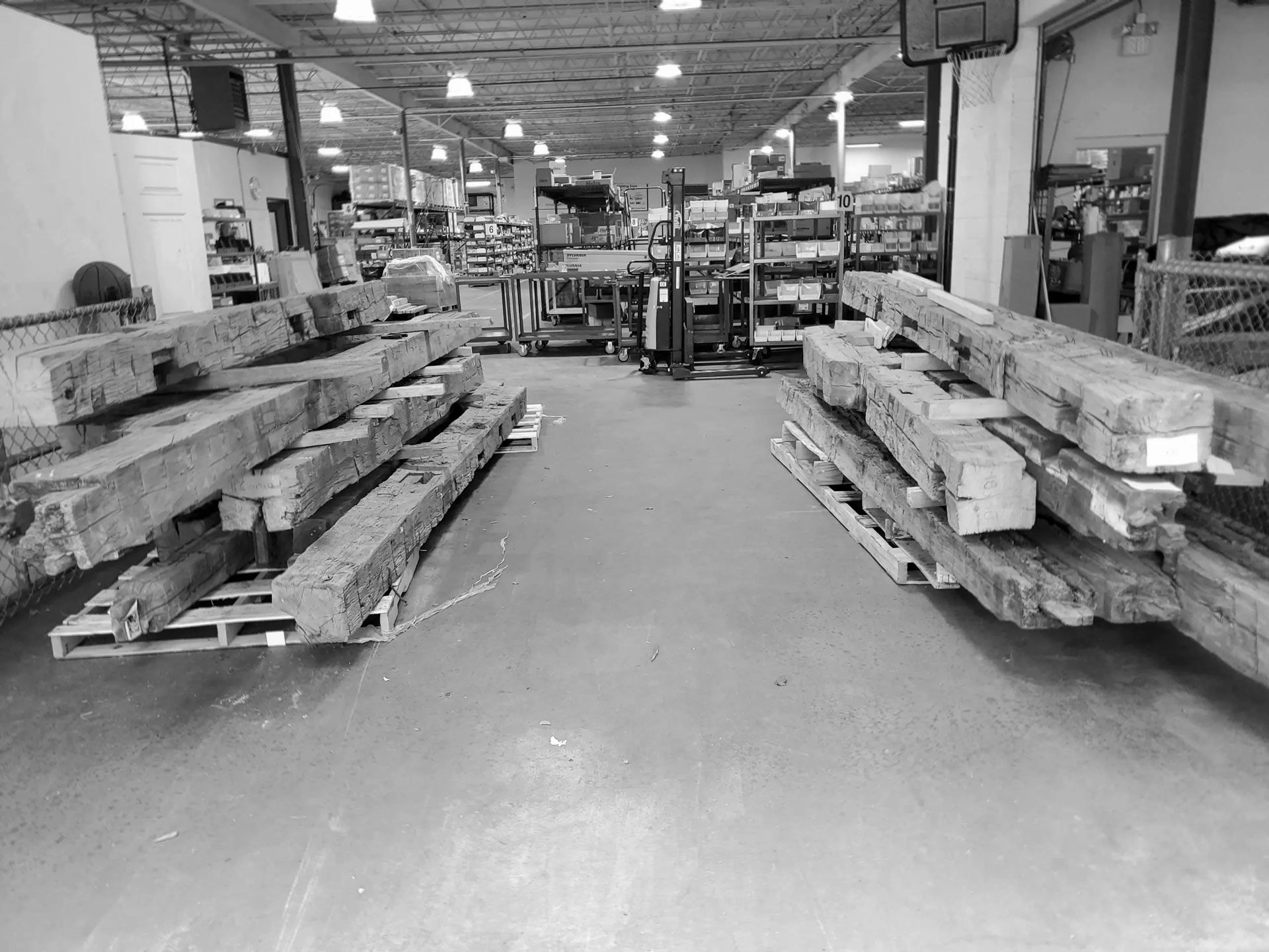 Hand Hewn Beams