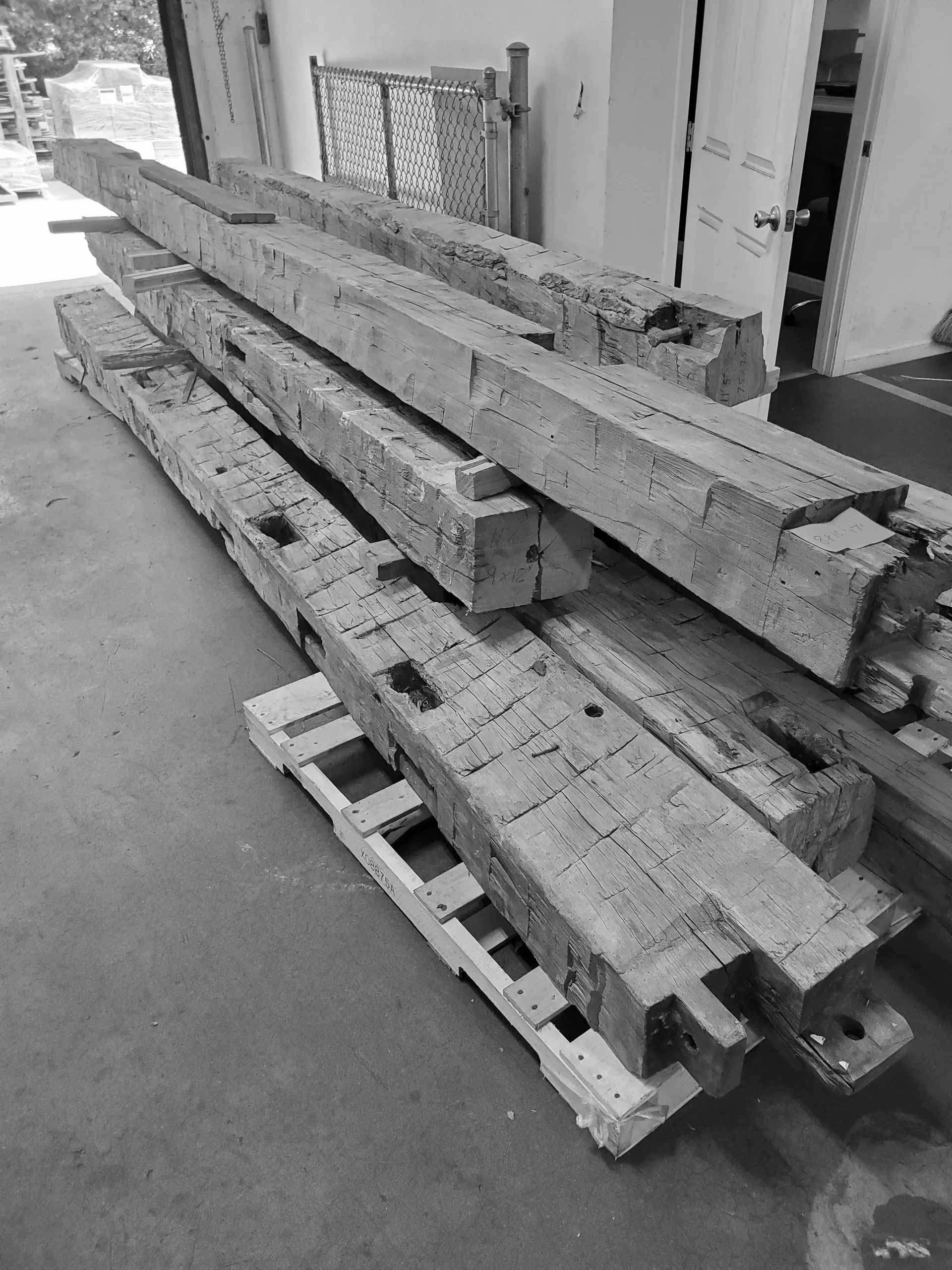 Hand Hewn Beams