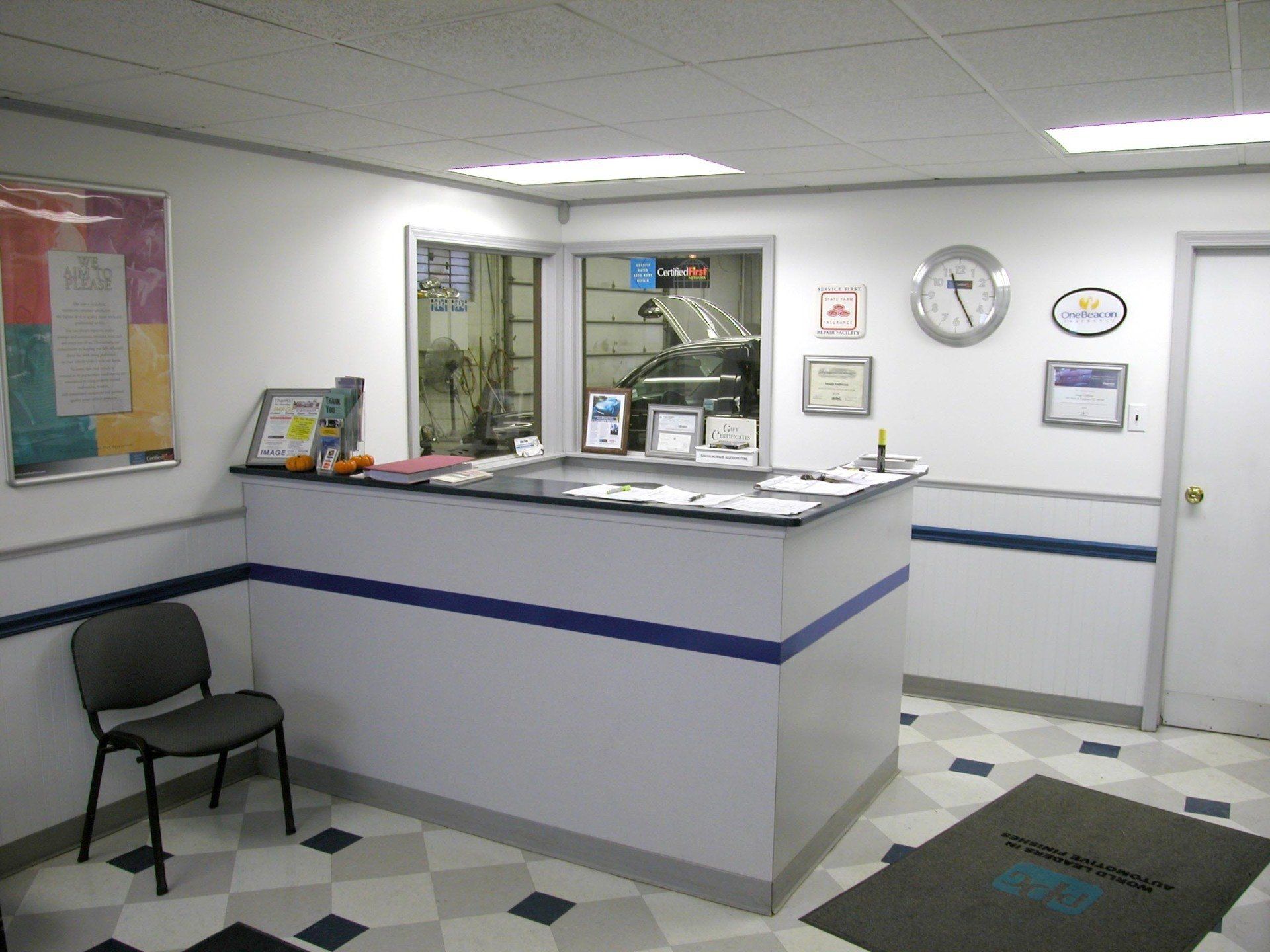 Auto Repair Shop Office