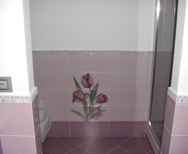decorazione murale a forma di fiore