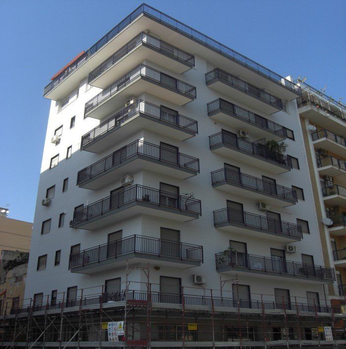 Condominio in Via Laurana dopo la ristrutturazione