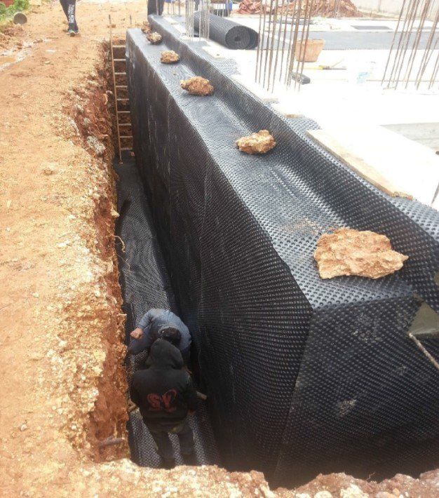 Villa in fase di costruzione