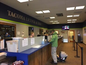 Tacoma office Registration Renewals Company lobby - Tacoma, WA - Tacoma License & Title Tacoma office Registration Renewals Company lobby - Tacoma, WA - Tacoma License & Title