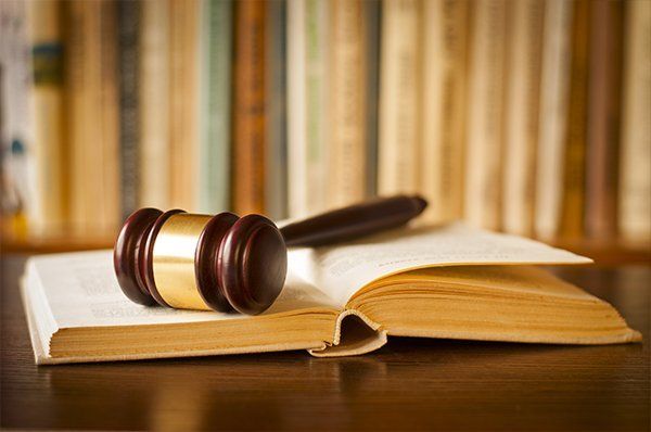 Gavel and book Gavel and book