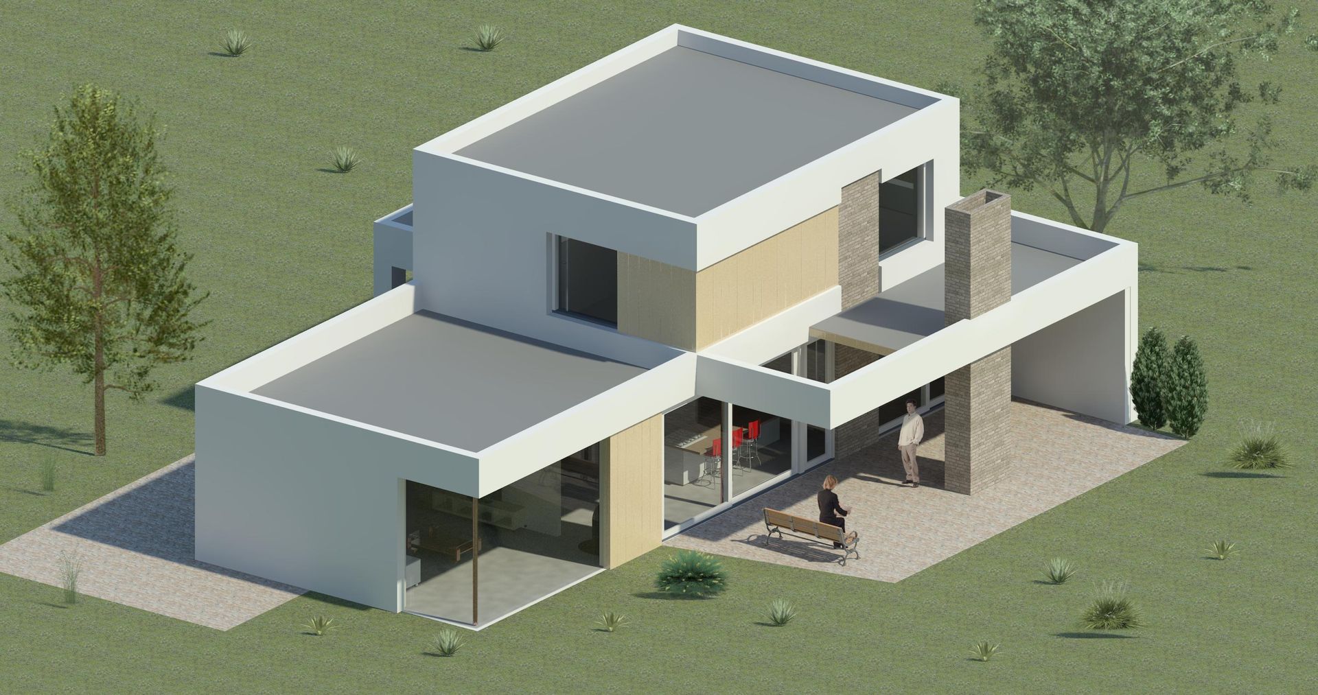 vrijstaande woning Contreie