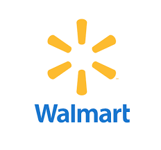 Walmart logo with yellow spark symbol above blue wordmark