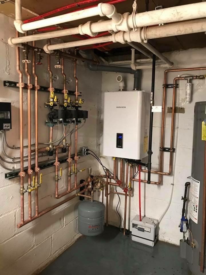 Repairing Boiler — Morris County, NJ — George’s Drains LLC Repairing Boiler — Morris County, NJ — George’s Drains LLC