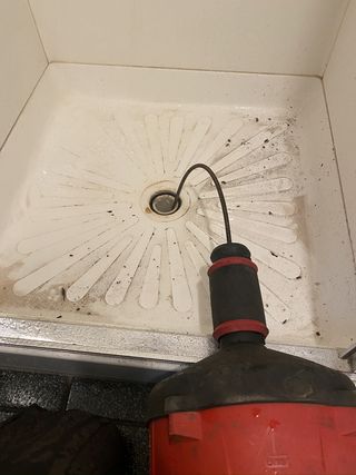 Plumber Cleaning Drain — Morris County, NJ — George’s Drains LLC Plumber Cleaning Drain — Morris County, NJ — George’s Drains LLC
