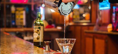 pouring wine