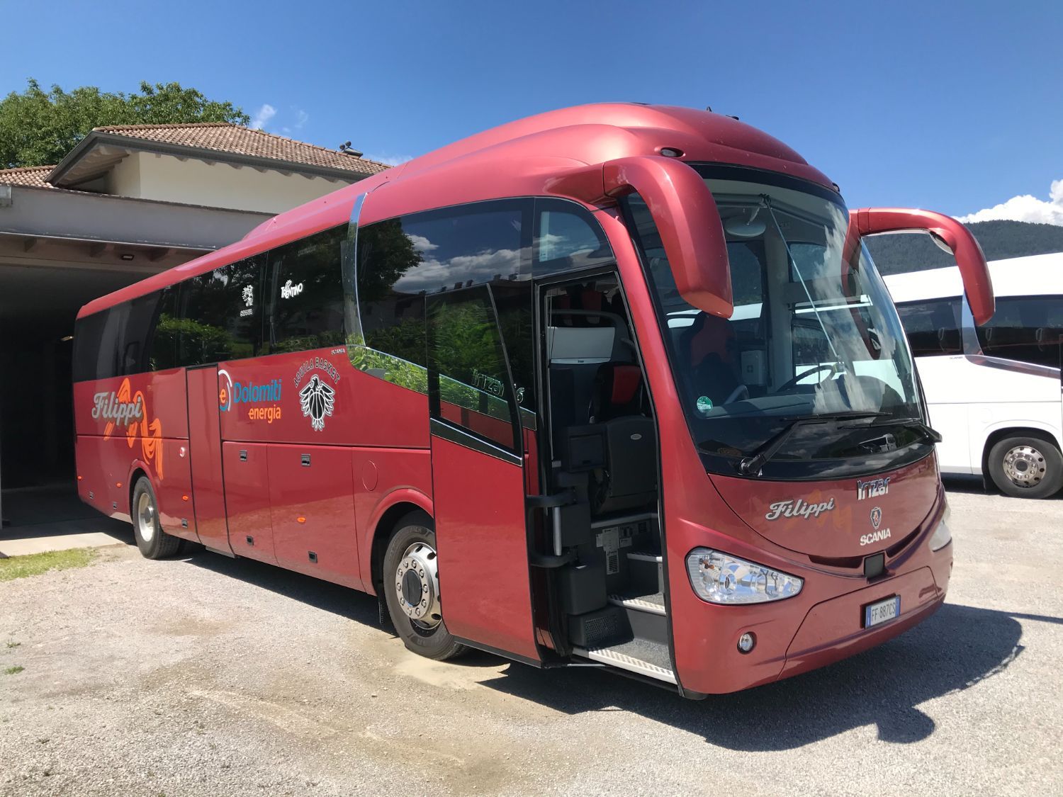 autobus rosso