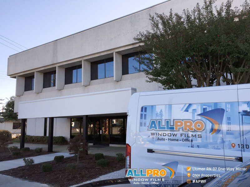storefront window tinting Raleigh NC