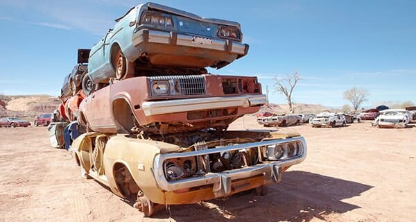 Scrap Vehicle — Scrap Metal Recycling in Sanborn, MN Scrap Vehicle — Scrap Metal Recycling in Sanborn, MN