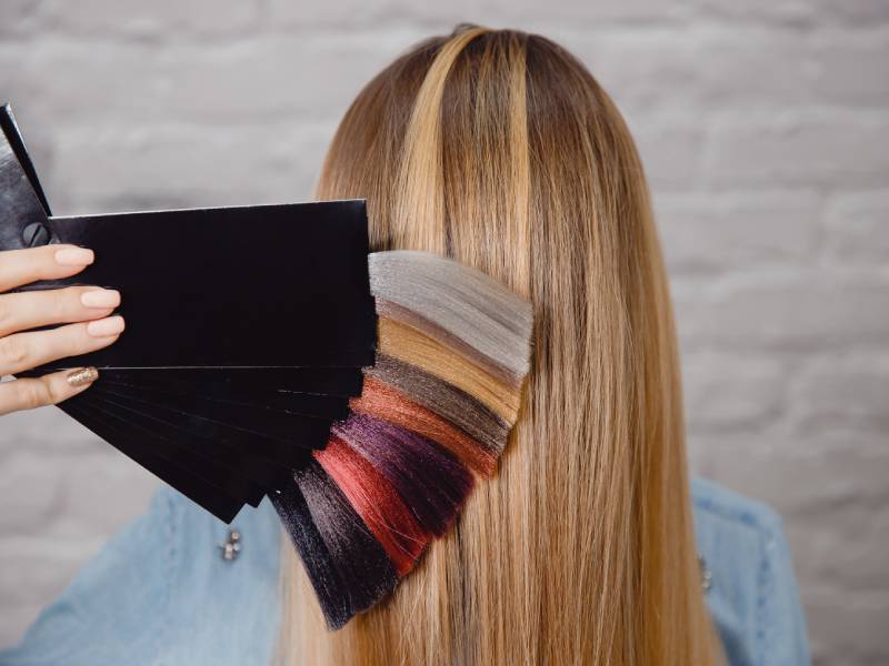 vari colori di capelli