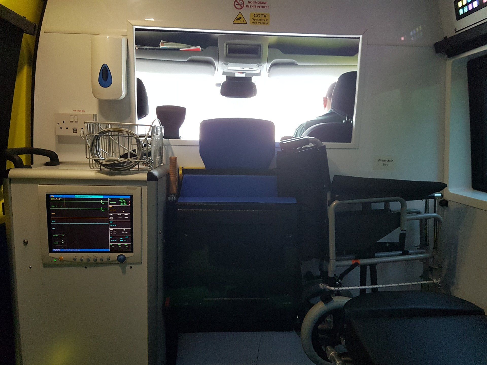 image28Hearts First Ambulance Service vehicles inside view