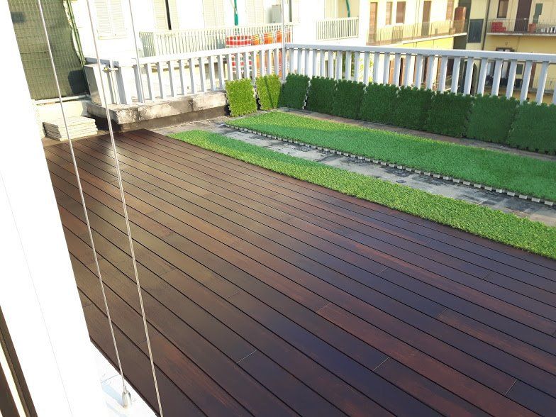 listoni in legno per esterni
