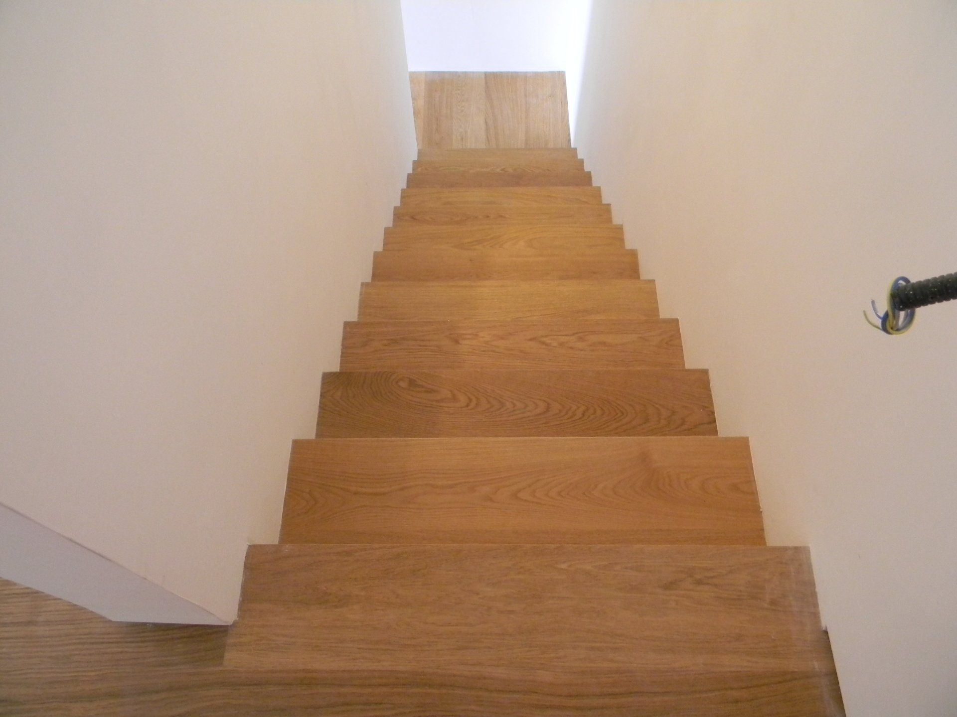 scale in legno dall'alto