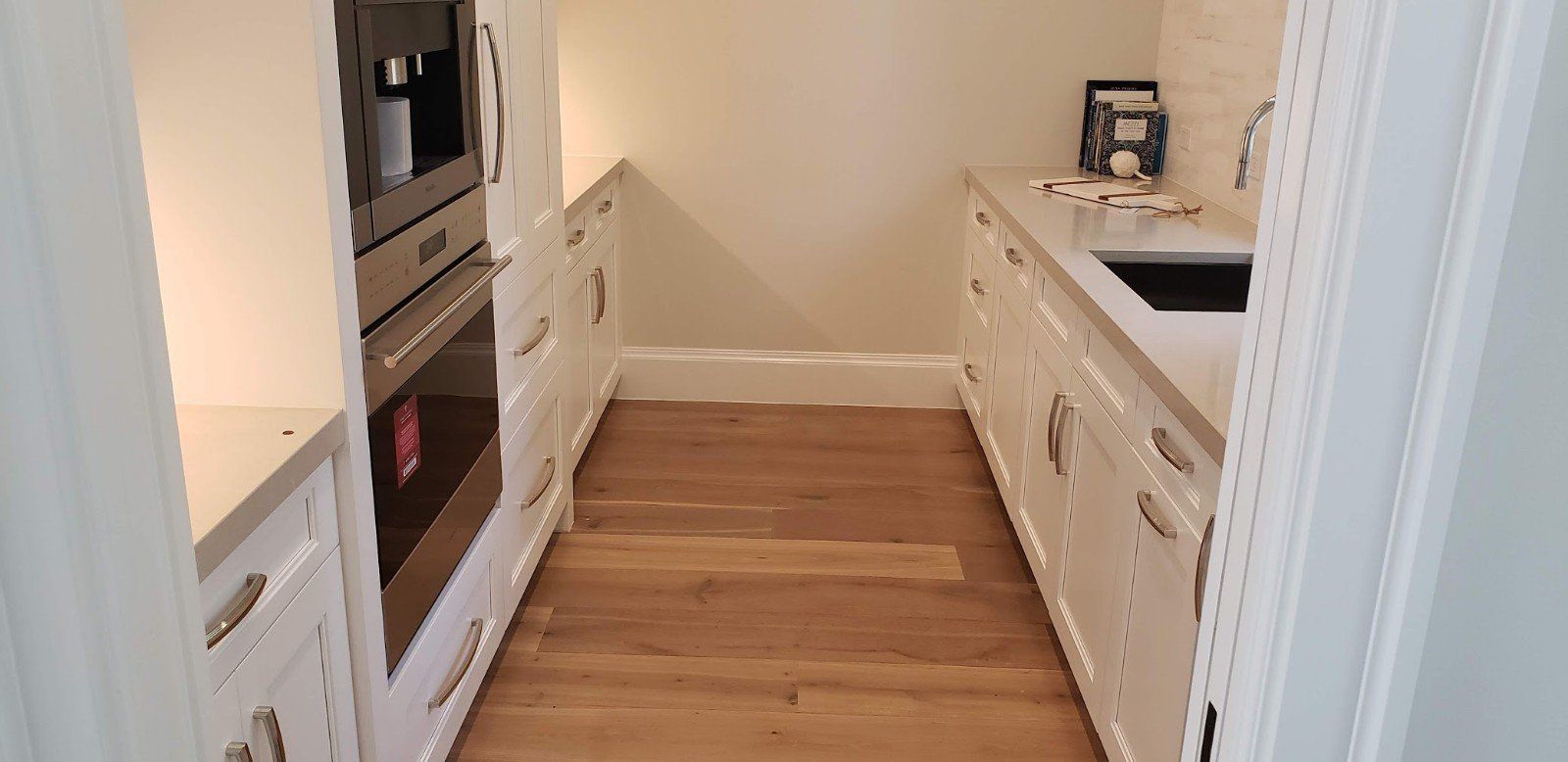 Small Space Kitchen Counters with Cabinets — Naples, FL — Rain Forest Marble Inc.