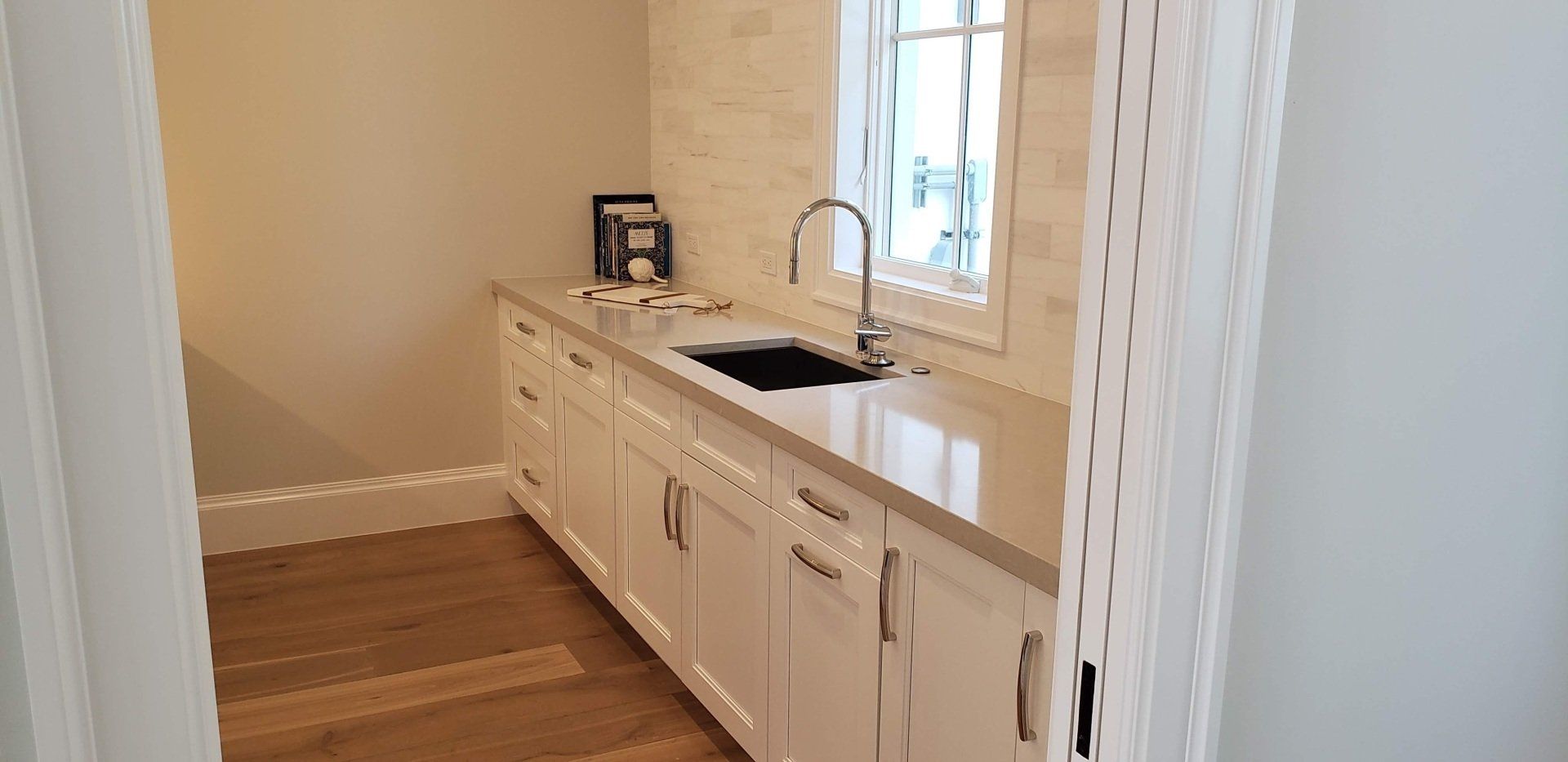 Kitchen Counters with Cabinets — Naples, FL — Rain Forest Marble Inc.