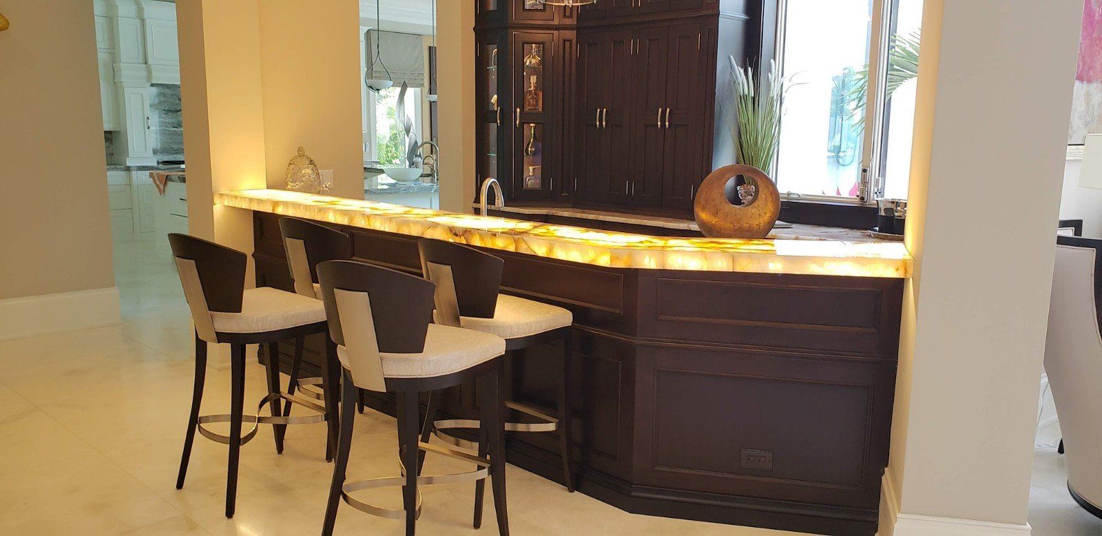 Modern Countertop — Naples, FL — Rain Forest Marble Inc.