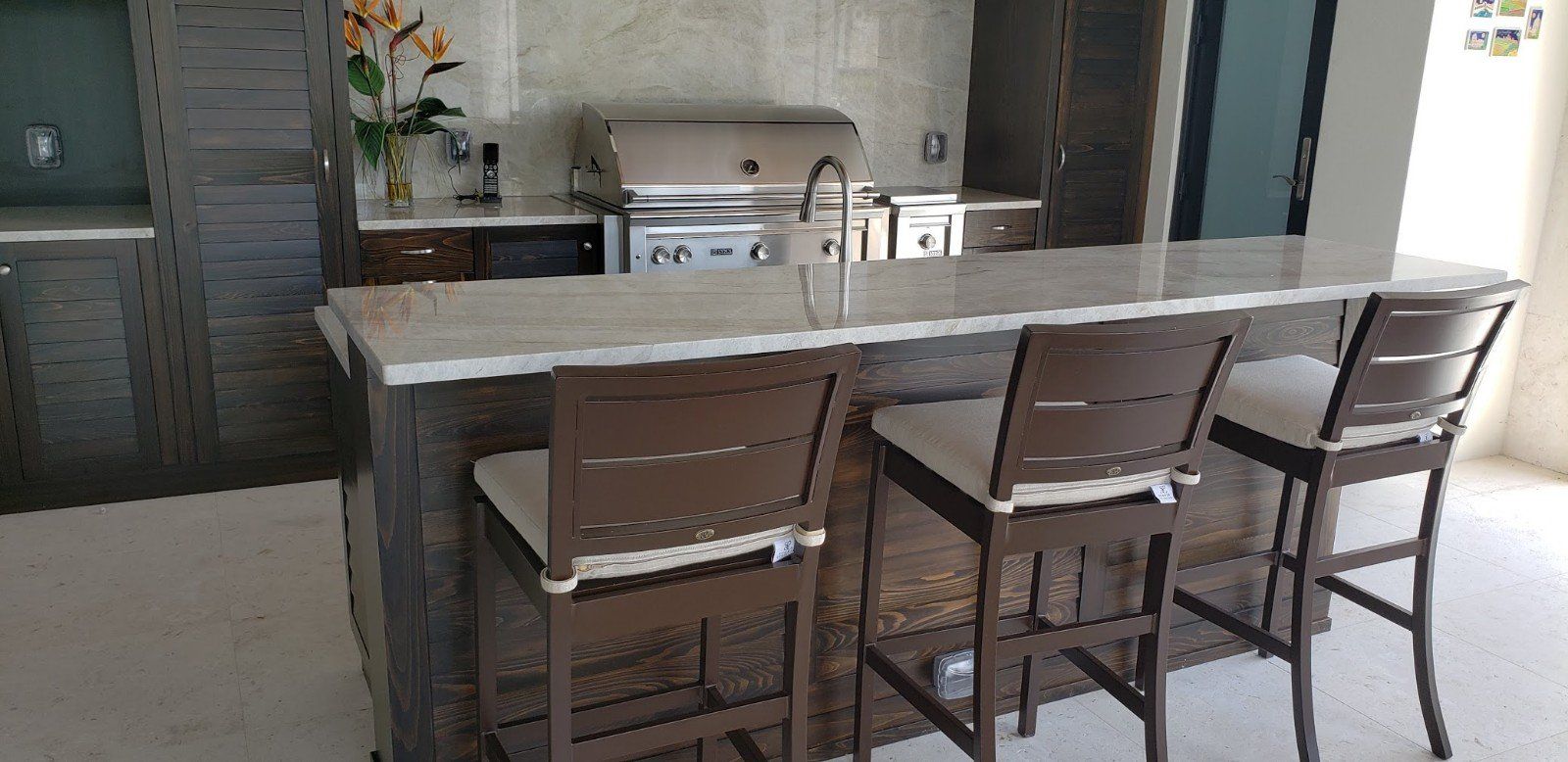 Beautiful Kitchen — Naples, FL — Rain Forest Marble Inc.