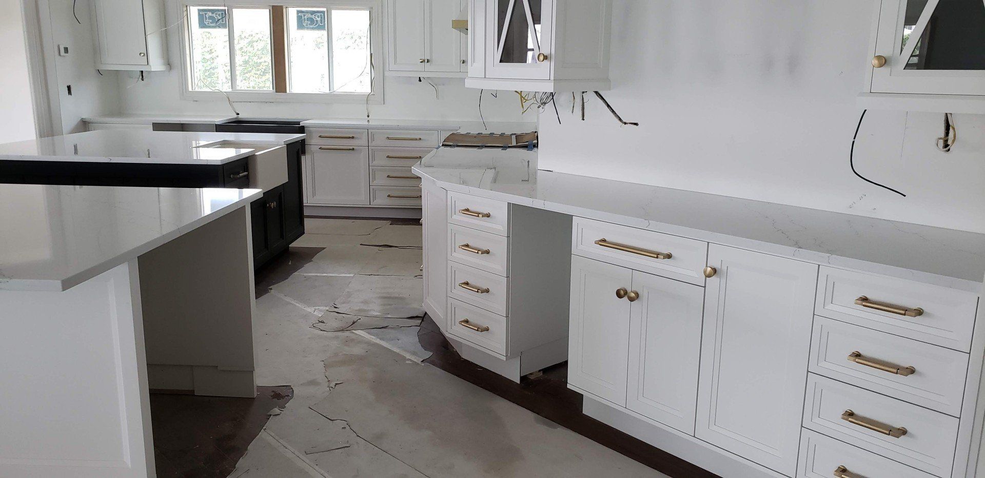 Newly Installed Kitchen Drawers — Naples, FL — Rain Forest Marble Inc.