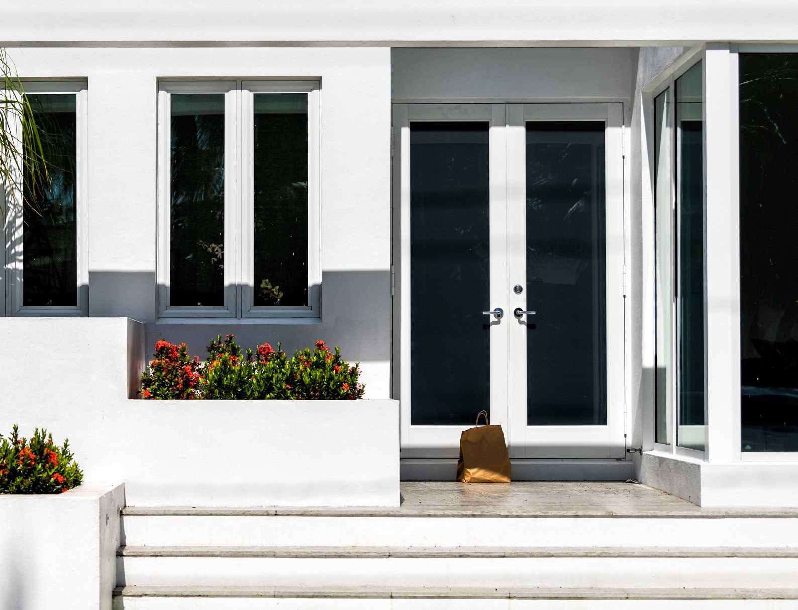 Impact Doors — in Fort Lauderdale, FL — Affordable Impact Windows Fort Lauderdale High-impact door installed in Oakland Park, FL