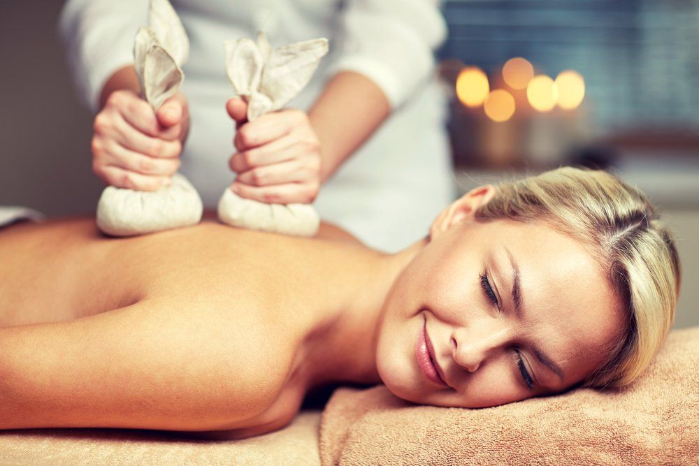 women getting a Thai Spa 