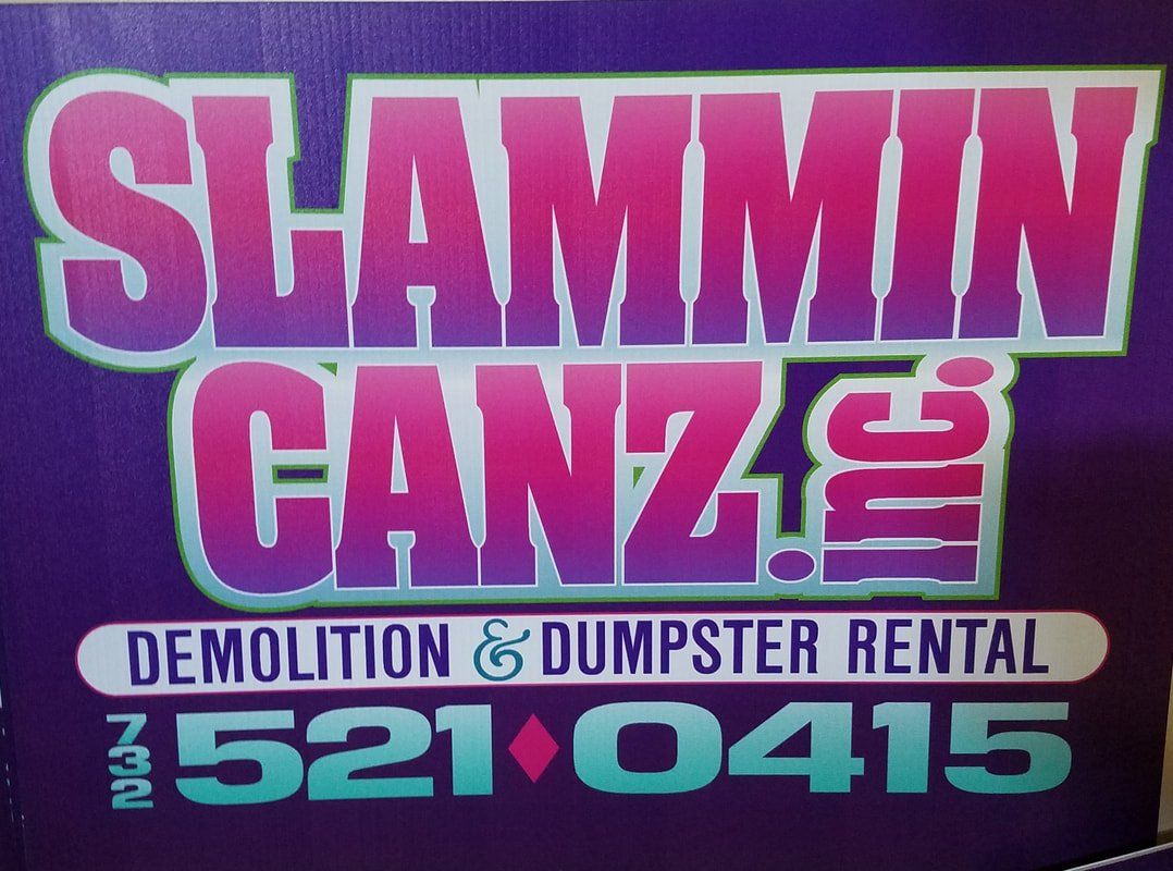Slammin Canz Banner — Monroe Township, NJ — Slammin Canz, Inc.