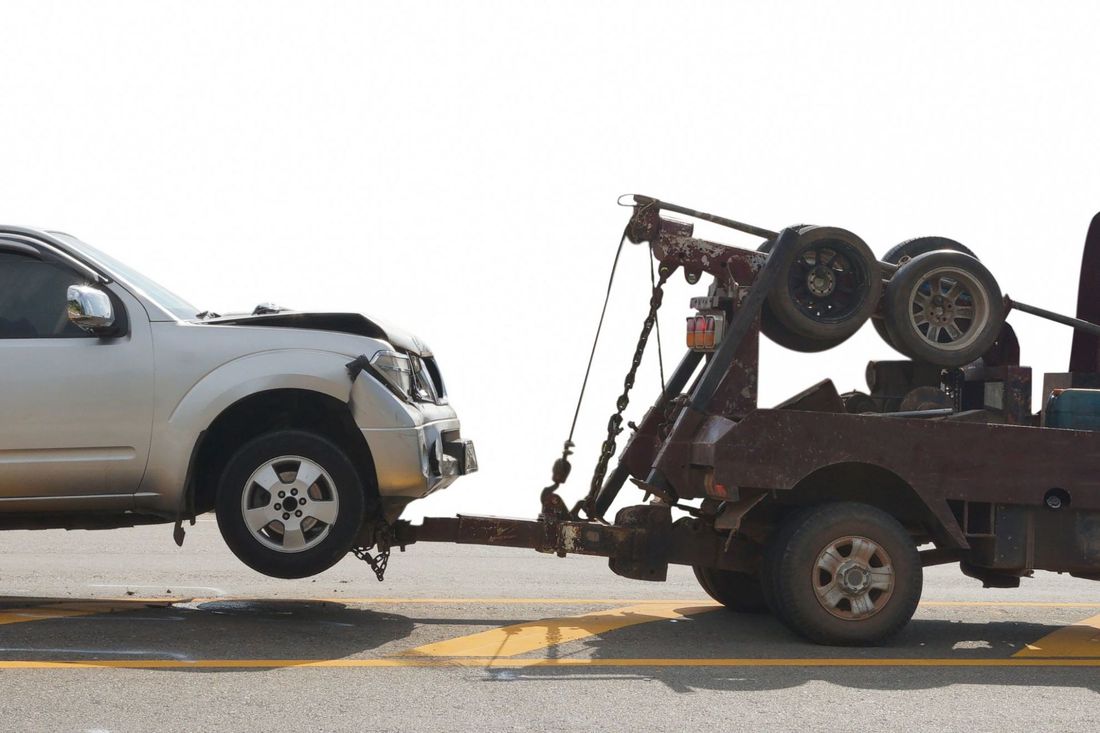 trasporto auto incidentata