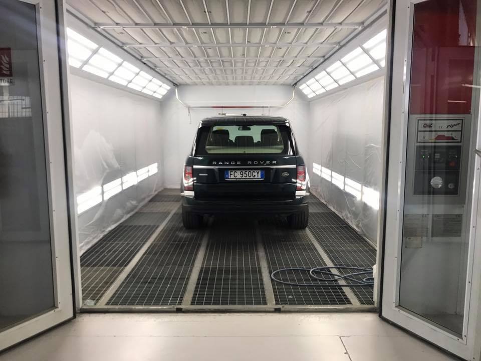 cabina di verniciatura