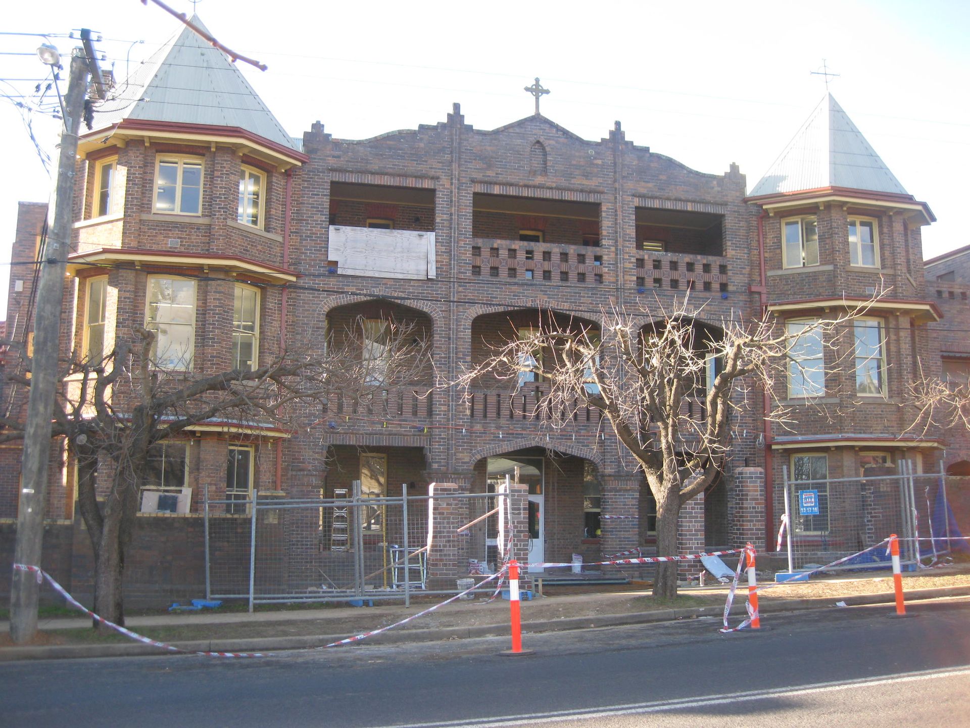 Front of Catholic Cathedral Precinct 