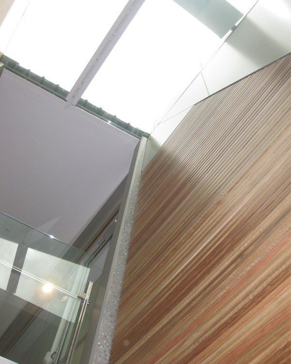Interior wall at armidale courthouse 