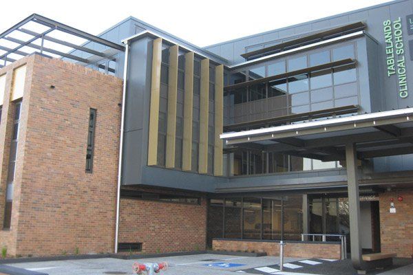 perspective view of tablelands clinical school 