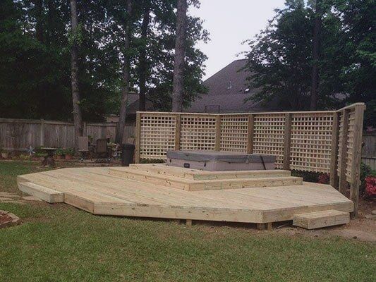 Deck Installation — Wooden Deck in Pearl, MS