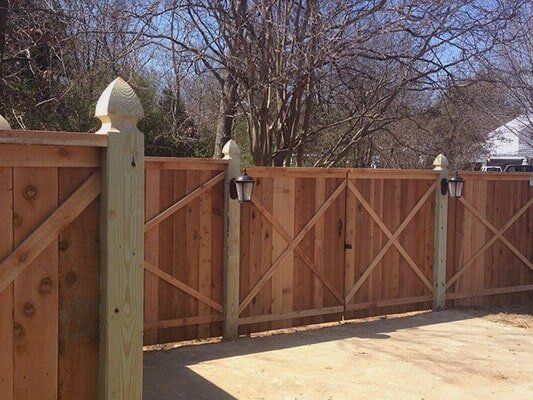 Fence — Wood Fence in Pearl, MS