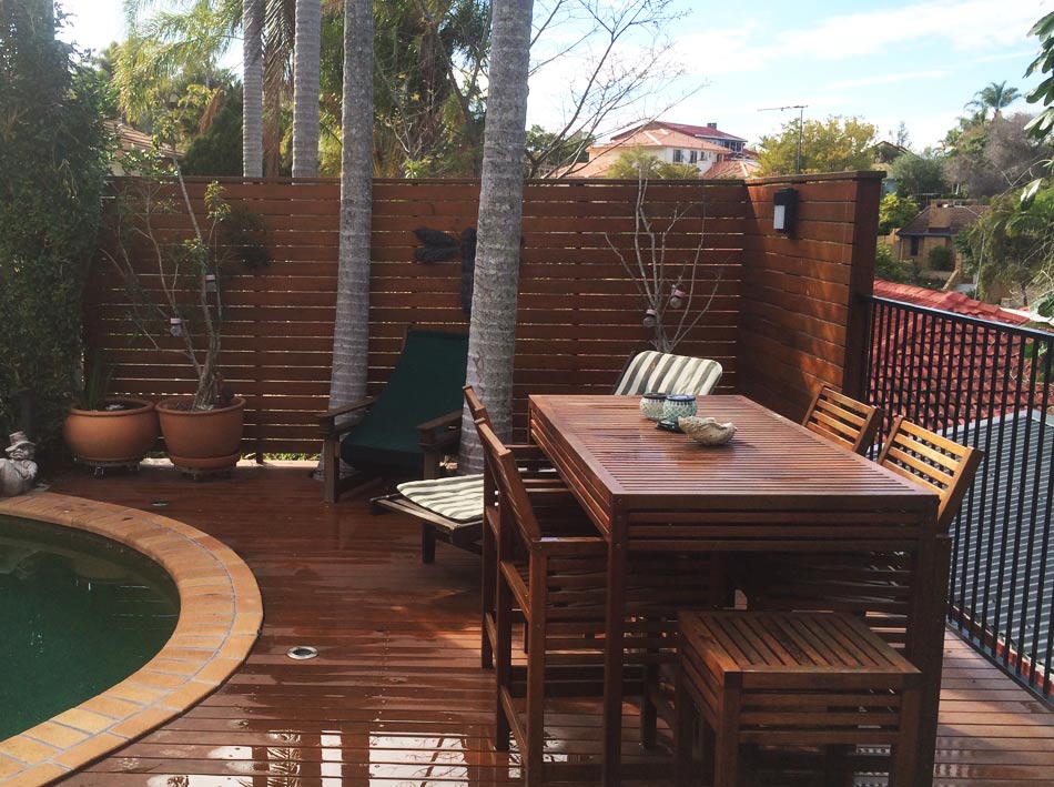 backyard table