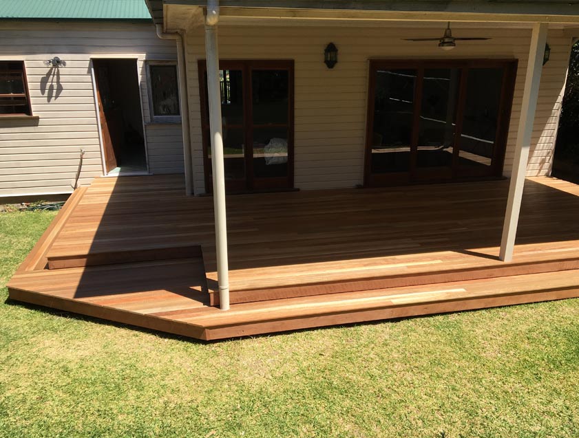 two level deck