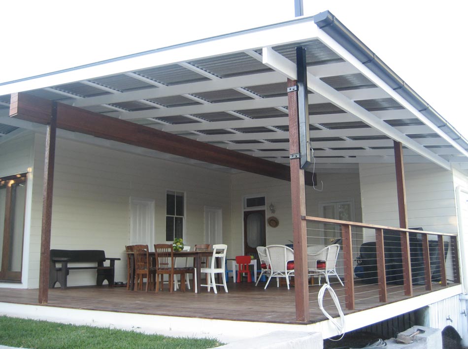 checkered white roof